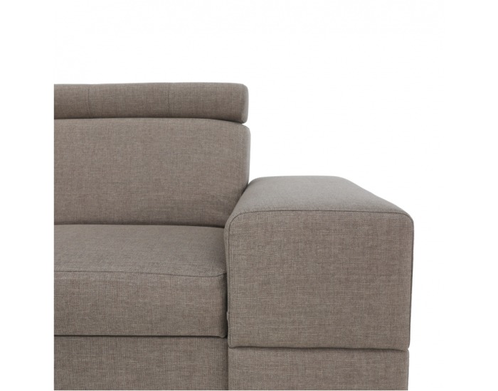 Rohová sedačka s rozkladom a úložným priestorom Monako P - cappuccino