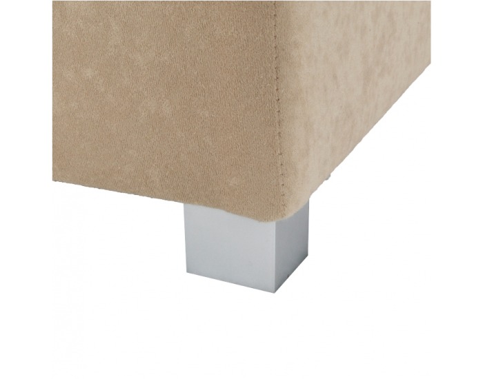 Rohová sedačka Ida New L - béžová / sivobéžová melírovaná