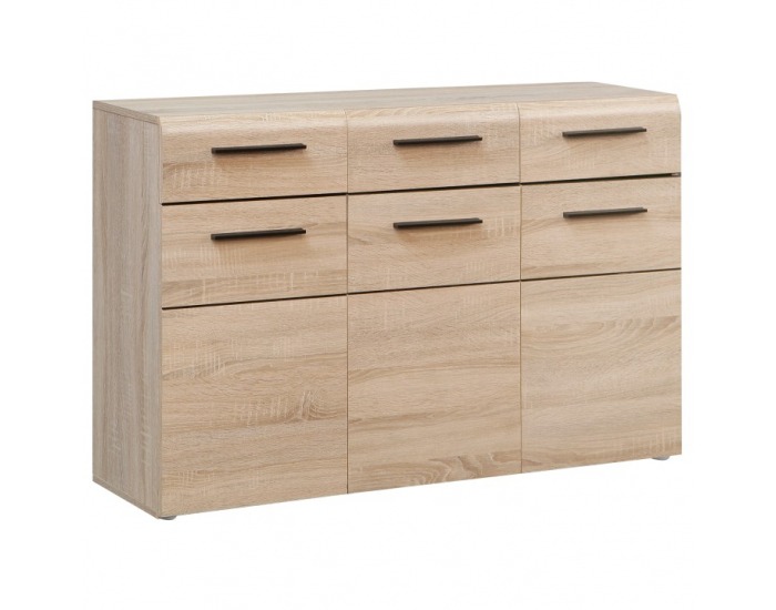 Trojdverová komoda Kombino 13 - dub sonoma