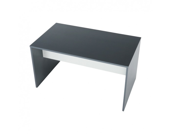 Písací stôl Rioma Typ 11 - grafit / biela