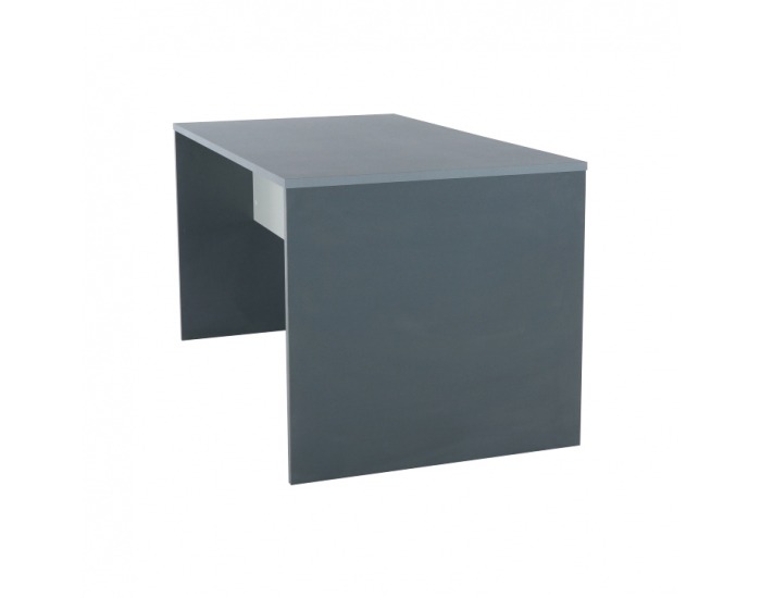 Písací stôl Rioma Typ 11 - grafit / biela