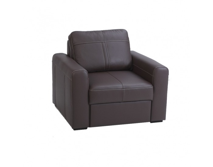 Kreslo Paso - čokoládová