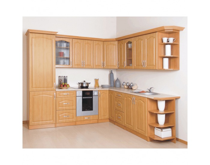 Rampa ku kuchynskej linke MDF Klasik - jelša