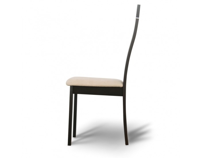 Jedálenská stolička Desi - wenge / béžová