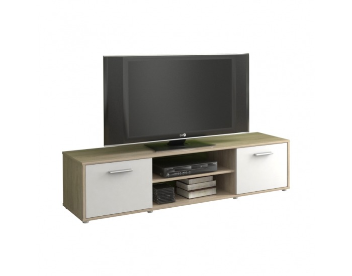 TV stolík Zuno 1 - dub sonoma / biela