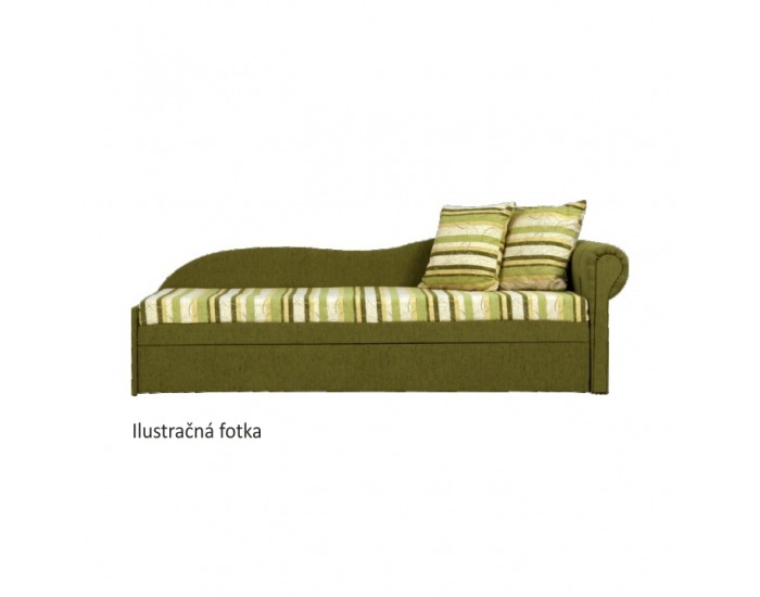 Rozkladacia pohovka s úložným priestorom Aga D P - mix