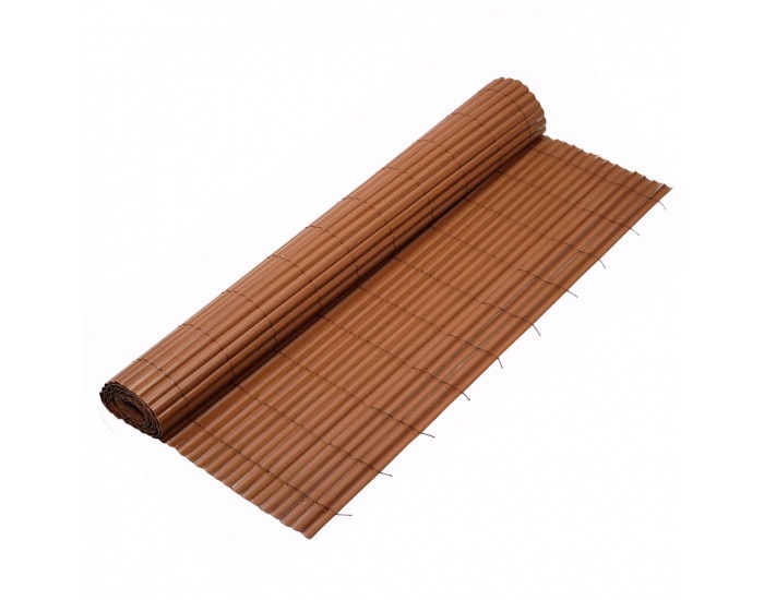 Záhradná zástena Abeo 300 cm - hnedá