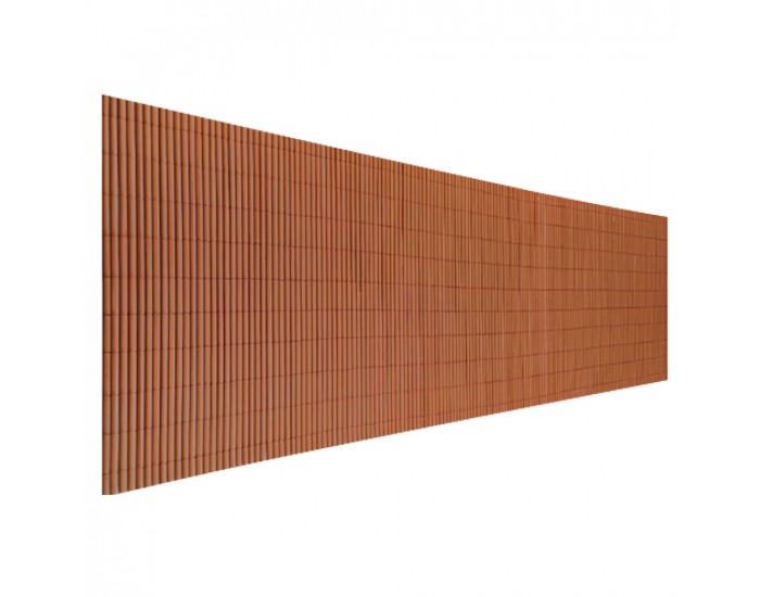 Záhradná zástena Abeo 300 cm - hnedá