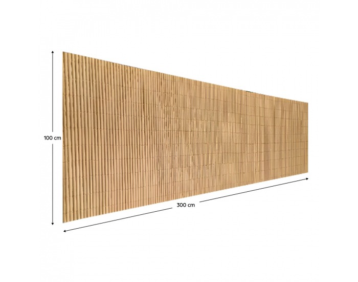 Záhradná zástena Abeo 300 cm - prírodná