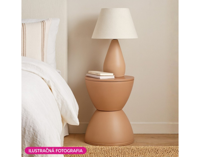 Taburetka Abram - béžová