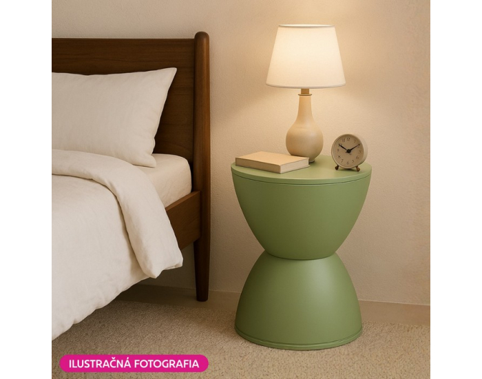 Taburetka Abram - béžová