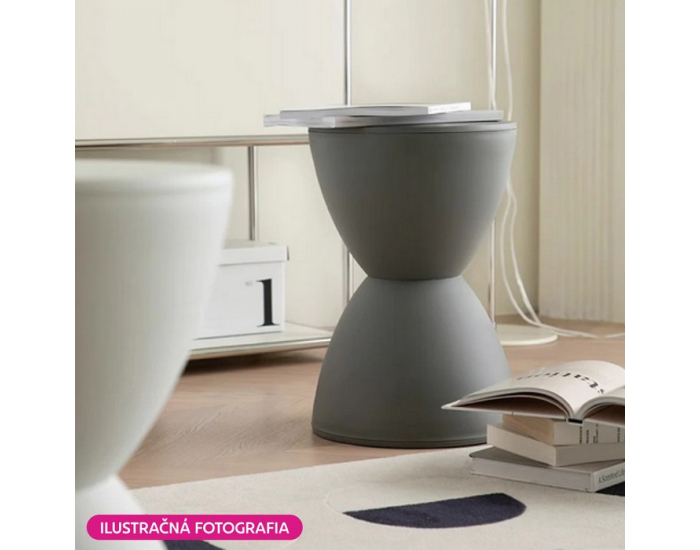 Taburetka Abram - béžová