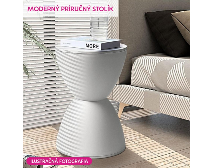 Taburetka Abram - béžová