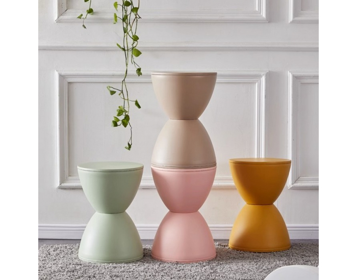 Taburetka Abram - zelená