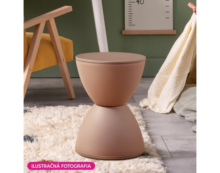 Taburetka Abram - zelená