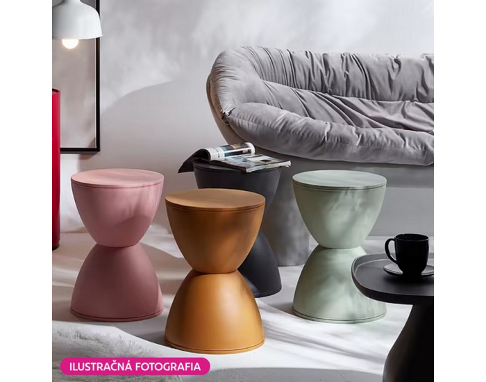 Taburetka Abram - zelená