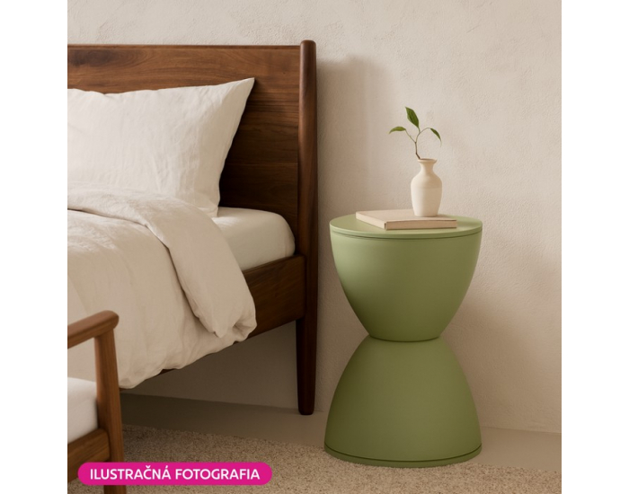 Taburetka Abram - zelená