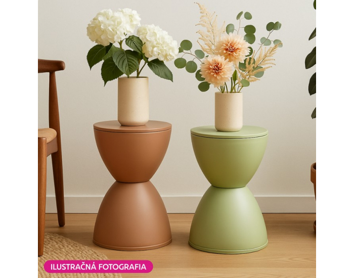 Taburetka Abram - zelená