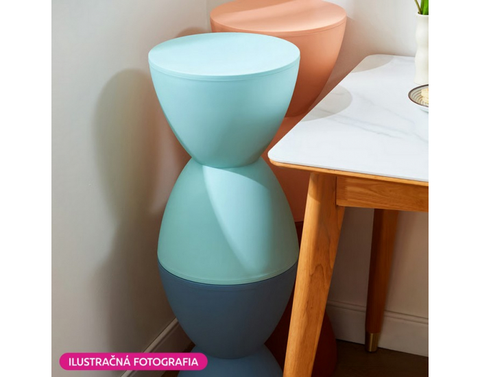 Taburetka Abram - zelená