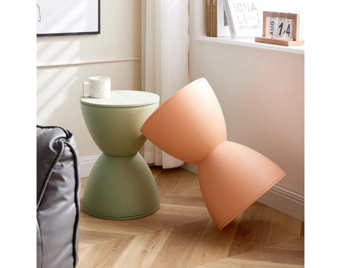 Taburetka Abram - zelená