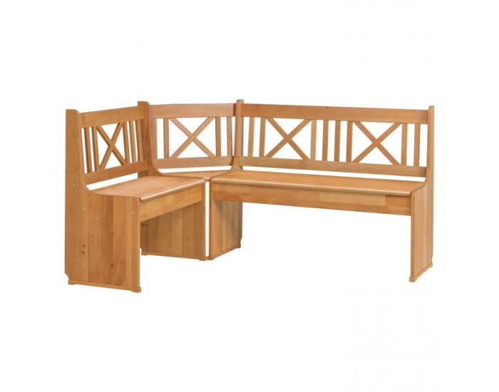 Rohová lavica do kuchyne Adaly X - jelša