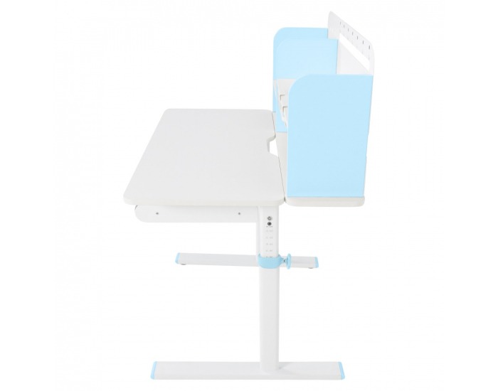 Rastúci písací stolík Adan - modrá / biela