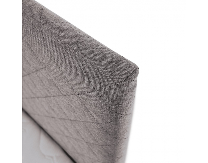 Boxspringová manželská posteľ Adara 180x200 cm - sivohnedá (taupe)