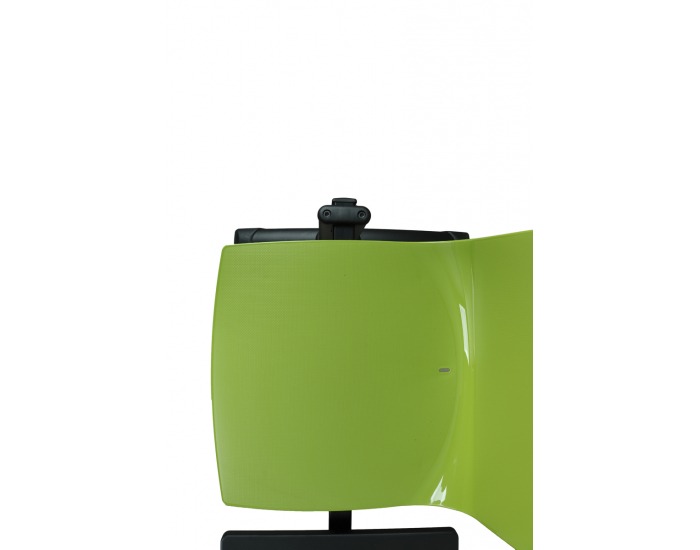 Plastová lavica (3-miestna) do čakární Adon 5T - svetlozelená / čierna