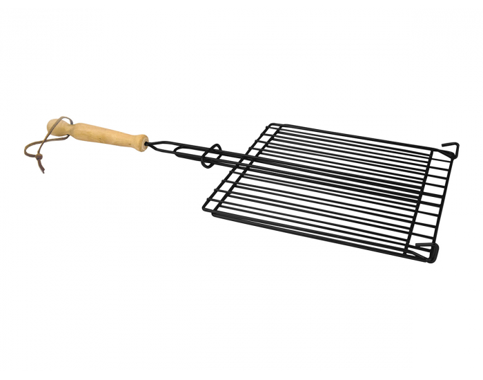 Grilovací rošt AE203 - čierna / prírodná