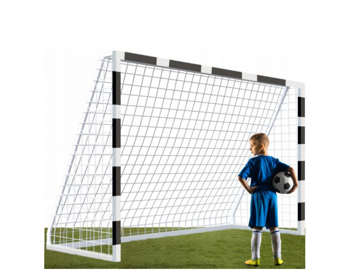 Futbalová bránka Afala - biela / čierna