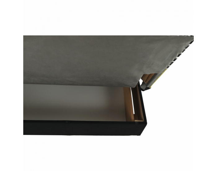 Rozkladacia pohovka s úložným priestorom Alabama - limetková