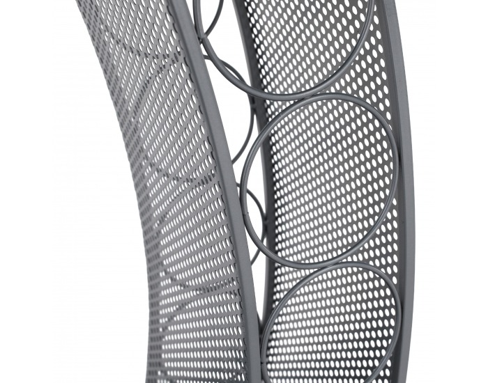 Servírovací stolík na kolieskach Aladar New - čierna / strieborná