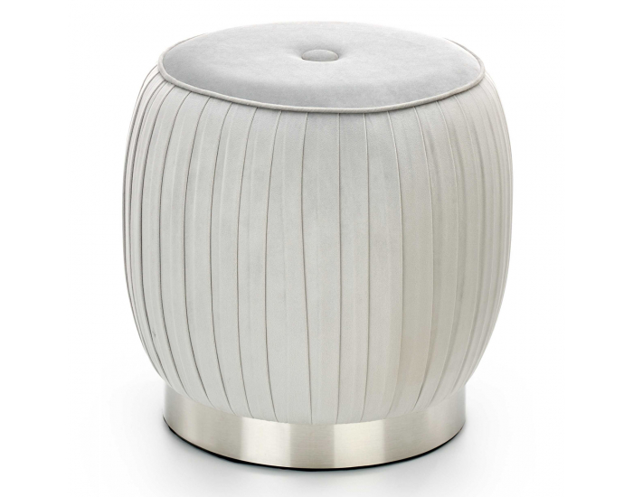 Taburetka Aladin - svetlosivá