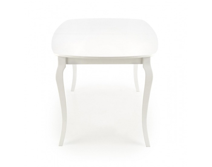 Rozkladací jedálenský stôl Alexander - biela