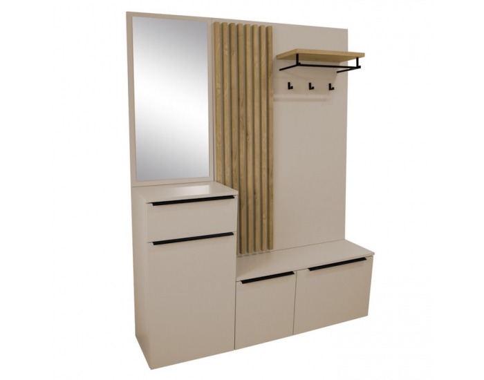 Predsieň Aliva V1 - kašmír matná / dub artisan