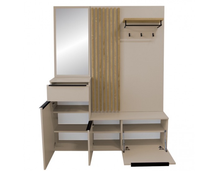 Predsieň Aliva V1 - kašmír matná / dub artisan