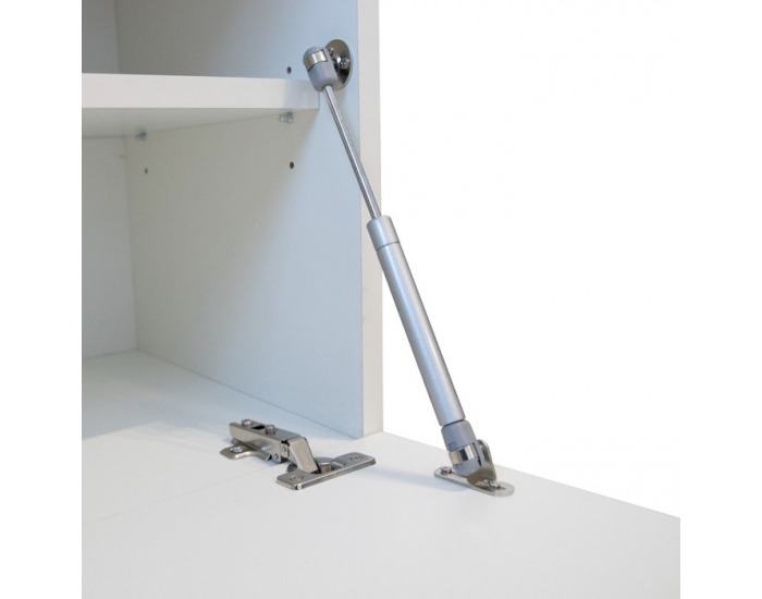 Predsieň Aliva V2 - biela extra vysoký lesk HG / dub artisan