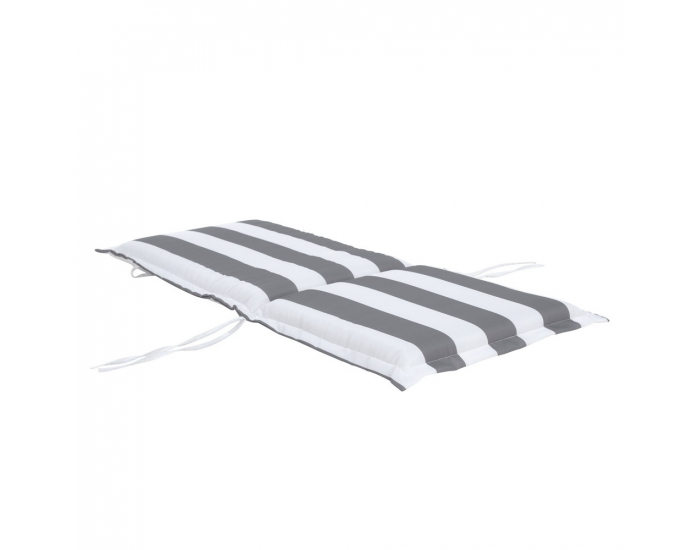 Vankúš na záhradné kreslo Almede - biela / sivá