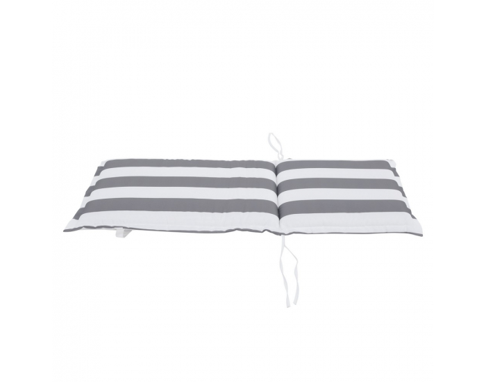 Vankúš na záhradné kreslo Almede - biela / sivá