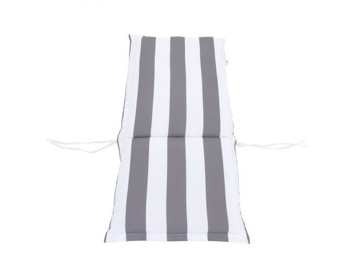 Vankúš na záhradné kreslo Almede - biela / sivá