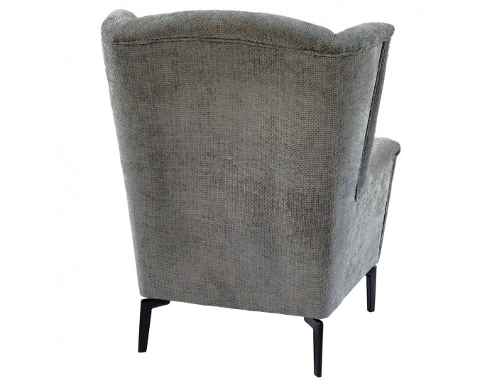 Kreslo (ušiak) Alura - sivá