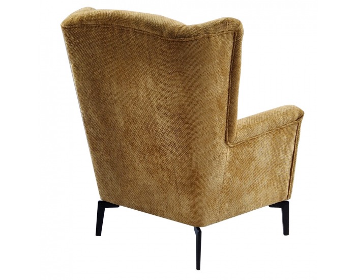 Kreslo (ušiak) Alura - žltá