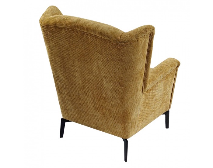 Kreslo (ušiak) Alura - žltá