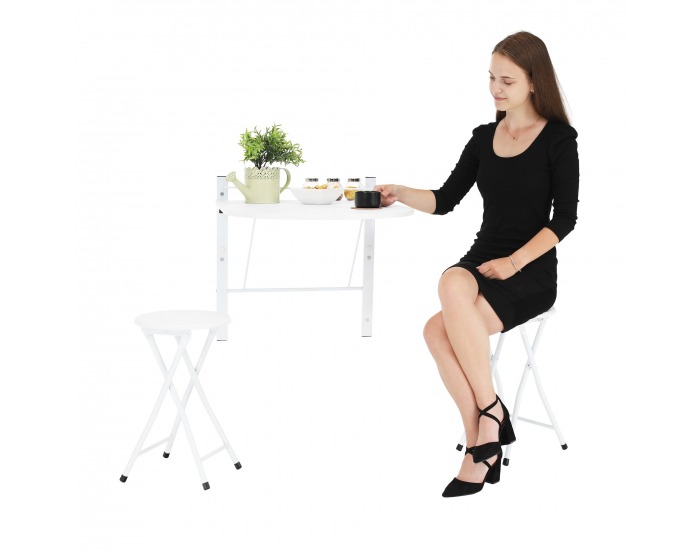 Jedálenský set Amadeo New 1+2 - biela