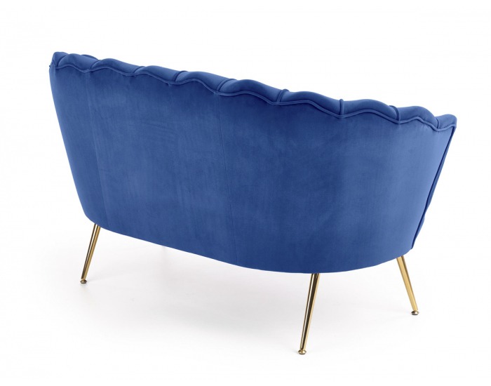 Pohovka Amorinito XL - granátová / zlatá