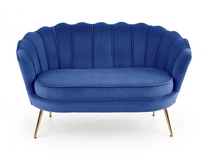 Pohovka Amorinito XL - granátová / zlatá