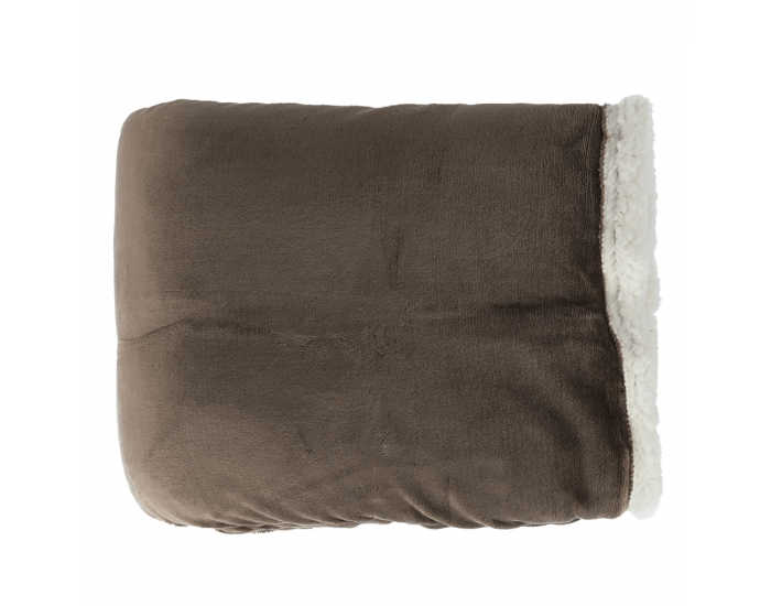 Obojstranná deka Ankea Typ 1 200x220 cm - hnedá