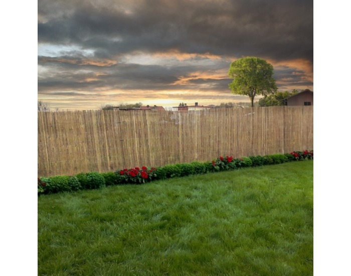 Záhradná zástena Anlan 400 cm - prírodná