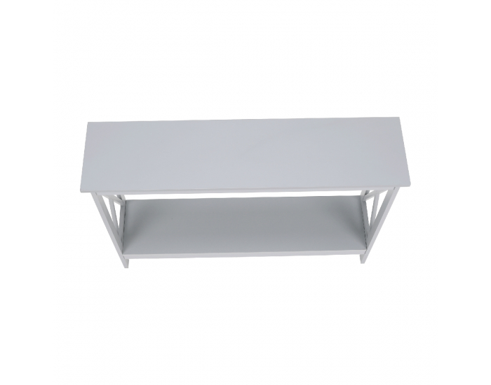 Konzolový stolík Apolos - svetlosivá