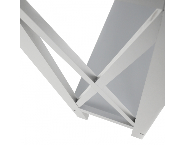 Konzolový stolík Apolos - svetlosivá